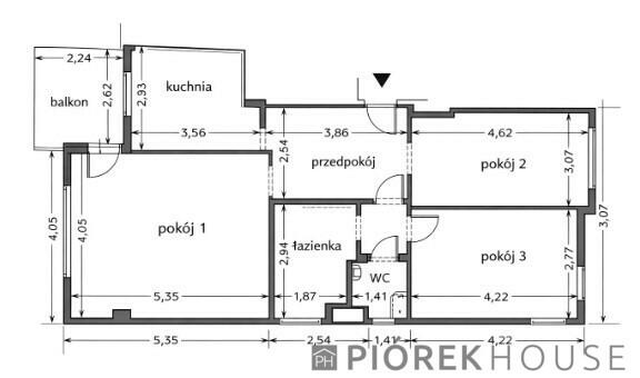 3-pokokojowe mieszkanie na Ursusie