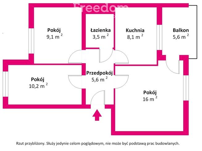 3-pokojowe mieszkanie na Straszewie w Wągrowcu