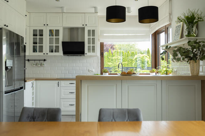 Nowoczesny dom z sauną, pięknym ogrodem - Wilkszyn