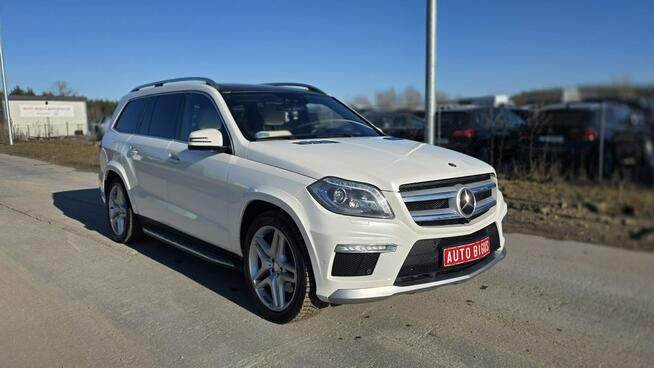 Mercedes GL 500 SALON POLSKA faktura vat biała perła