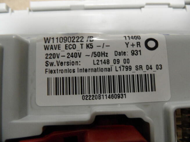 programator pralki indesit BTWA51052PL