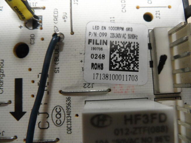 programator pralki amica DAW6103LSB