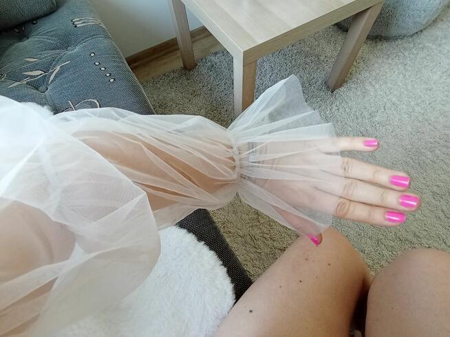 Tiulowe rękawiczki