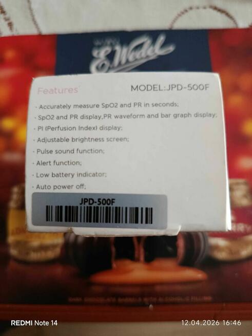 Pulse Oximeter JPD-500 F Nowy