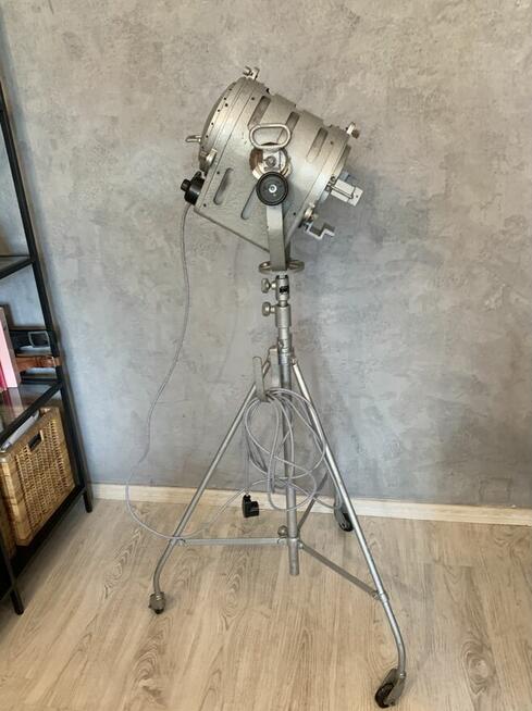 Lampa podłogowa teatralna Spefika 1963 r loft Vintage
