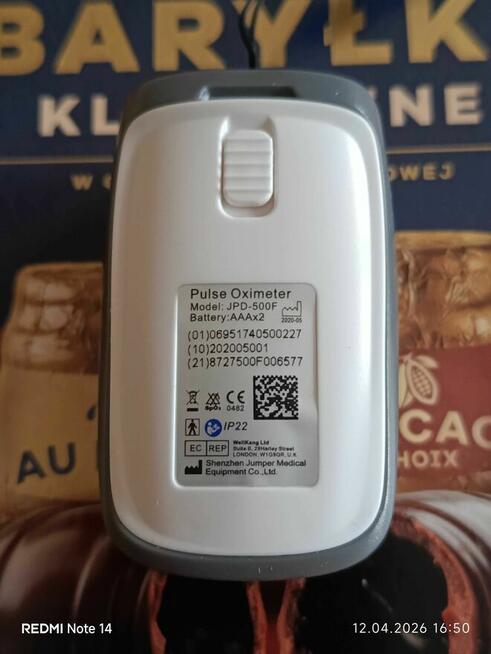 Pulse Oximeter JPD-500 F Nowy
