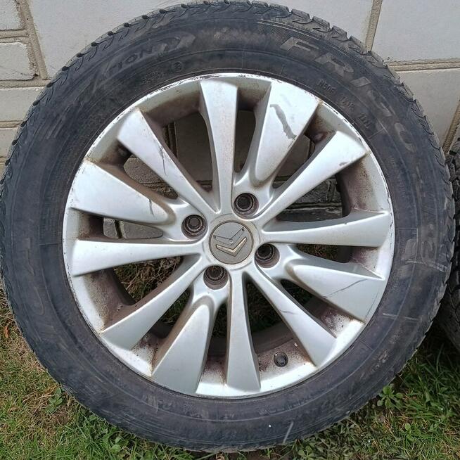 Kola Citroen 16 Cali 4x108 Otwor 65.1 ET26 Opony zimowe 205x