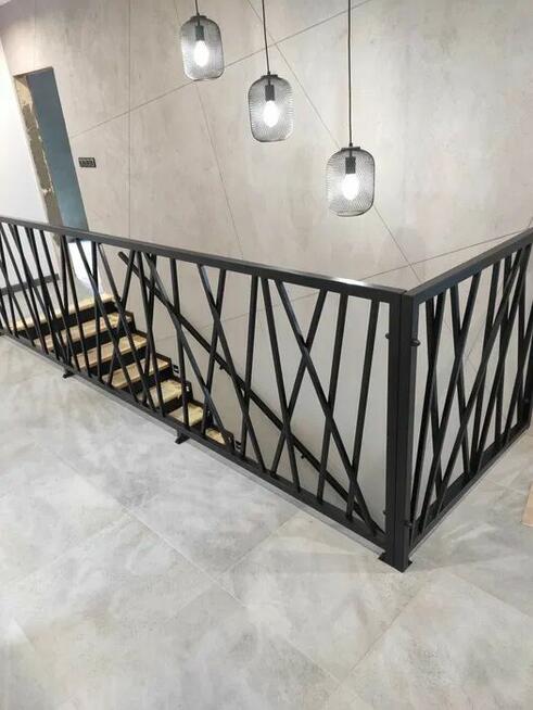 Balustrady wewnętrzne zewnętrzne loft