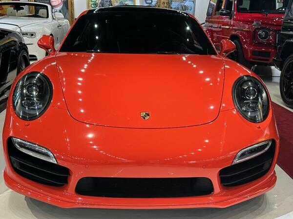 Sprowadzenie Porsche 911 Turbo S 2016 - Import USA, Tangerin