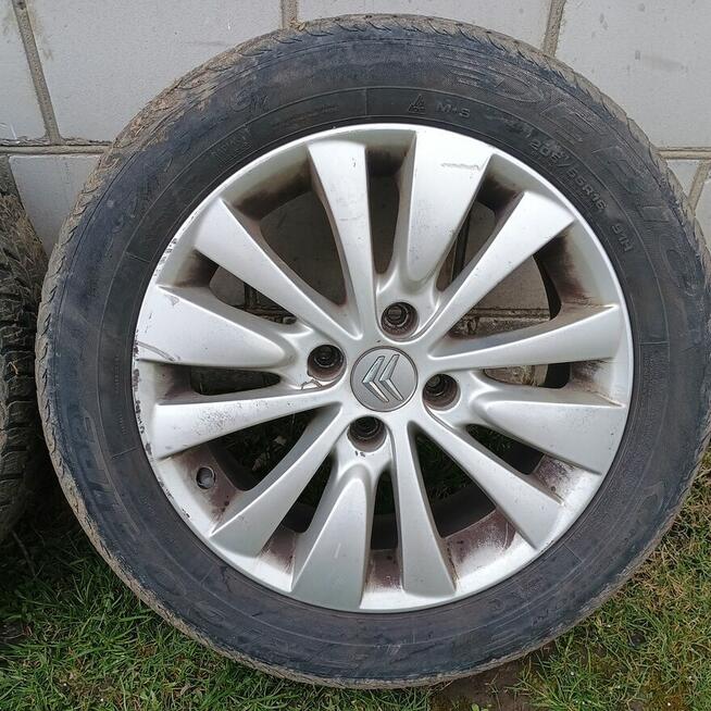 Kola Citroen 16 Cali 4x108 Otwor 65.1 ET26 Opony zimowe 205x