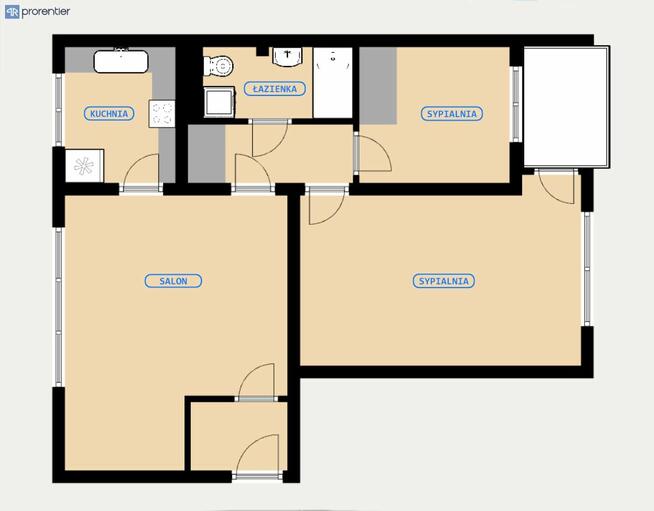 Doskonale skomunikowane przy UZ i Szpitalu – BEZ PROWIZJI !