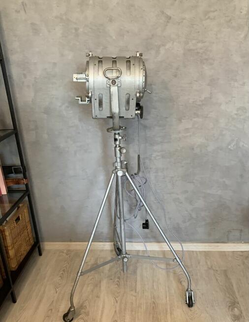 Lampa podłogowa teatralna Spefika 1963 r loft Vintage
