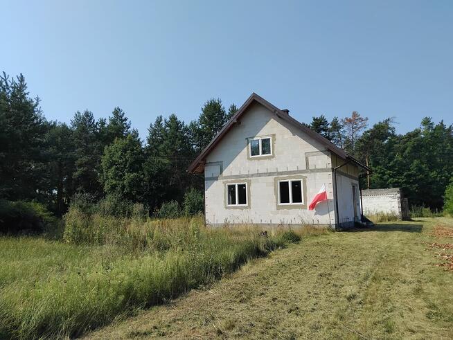 Dom do wykończenie na dużej działce 2394m, 70km od Warszawy