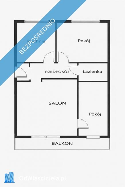 2 pokoje z balkonem do remontu | Duży potencjał | Bukowno