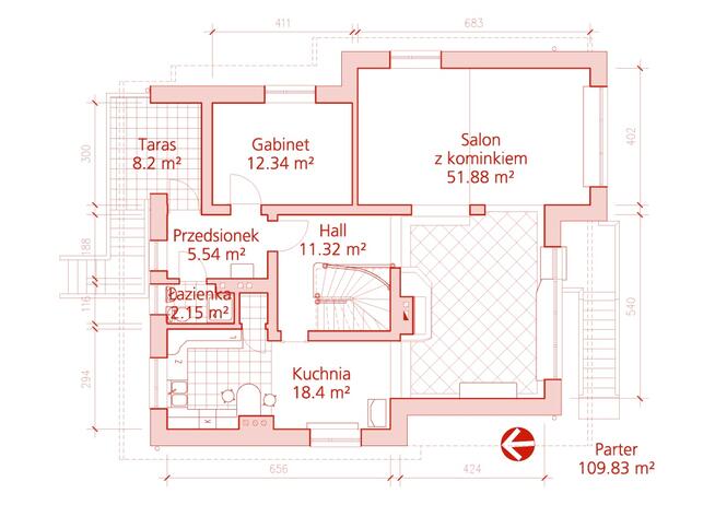 Rezydencja z ogrodem przy Parku Krajobrazowym