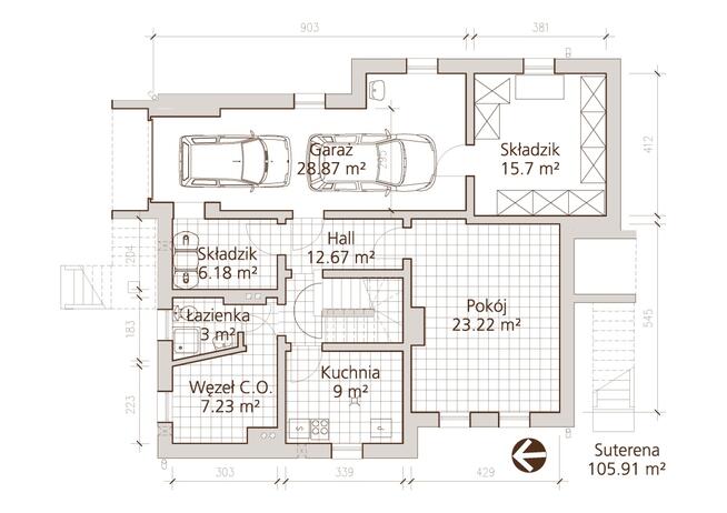 Rezydencja z ogrodem przy Parku Krajobrazowym