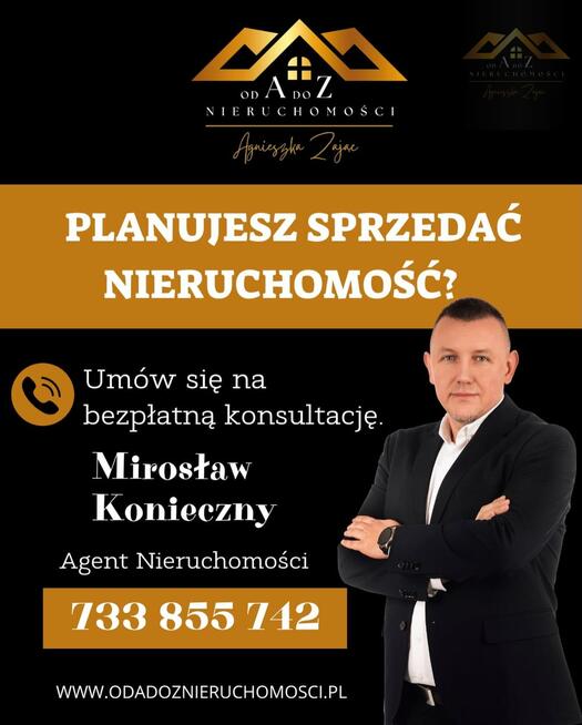 Działka budowlana Rzuchowa gm. Pleśna