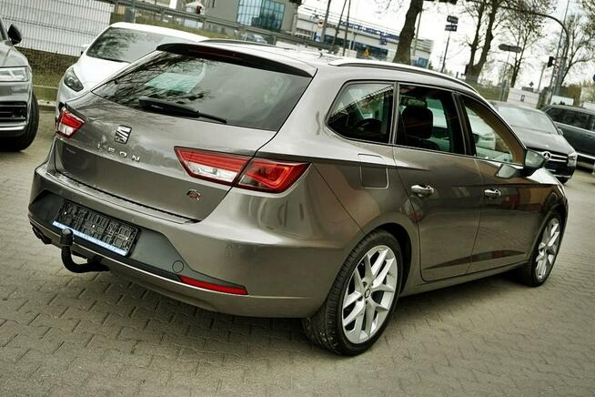 Seat Leon 2,0CR NAVI, 150KM, skóra, alu R18, 2015r.