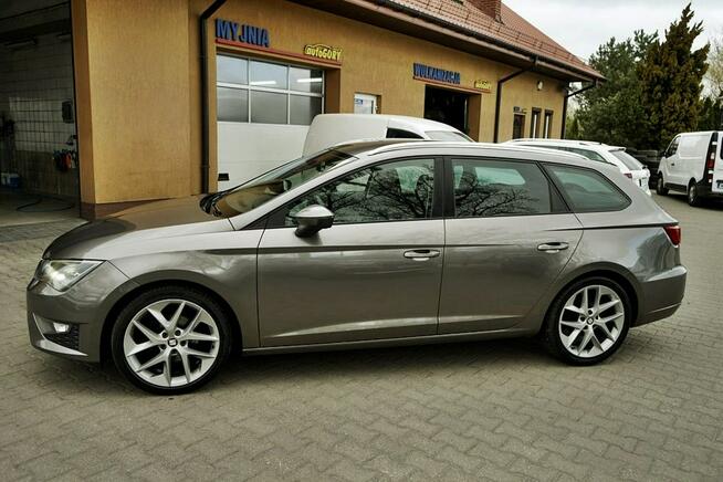 Seat Leon 2,0CR NAVI, 150KM, skóra, alu R18, 2015r.
