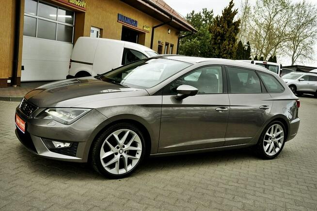 Seat Leon 2,0CR NAVI, 150KM, skóra, alu R18, 2015r.