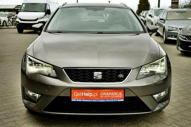 Seat Leon 2,0CR NAVI, 150KM, skóra, alu R18, 2015r.