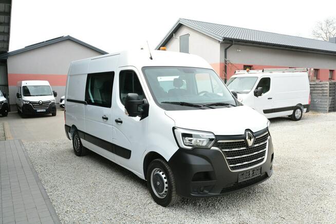 Renault Master L2H2 średniak 7-osobowy lift brygadówka doka pełna opcja