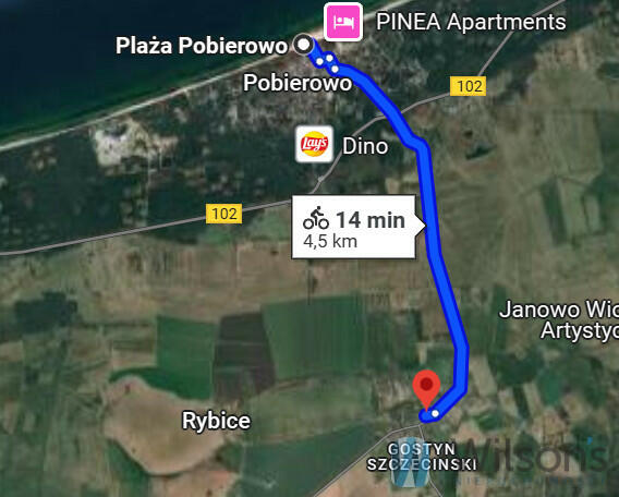 Działka budowlana Gostyń gm. Świerzno,