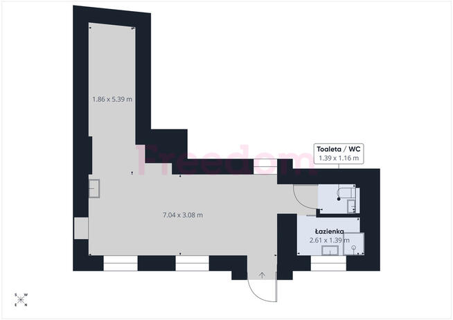 Lokal usługowy na parterze w Olsztynie