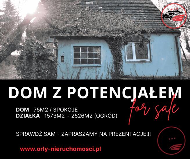 Wyjątkowy dom do remontu na dużej działce w Piechcinie – Twoje miejsce na ziemi!