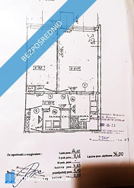 2 pokoje 36 m Mokotów Park Arkadia Metro Wynajmę lub Sprzedam