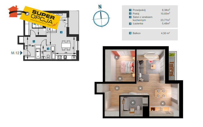 Mieszkanie Kraków gm. Kraków-Nowa Huta Mistrzejowice,