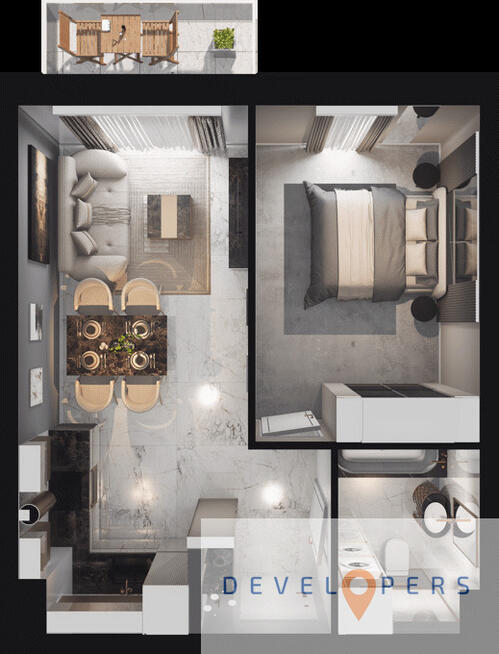 Gotowe do odbioru komfortowe 2 pokoje I Parking