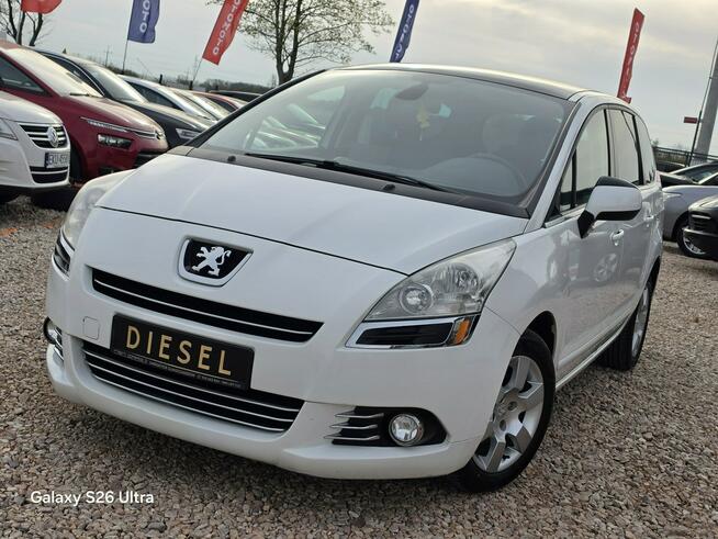 Peugeot 5008 1.6eHDI#Aut#Łopatki F1#Navi#Panorama#Climatr#Świeży Import#Gwarancja!!