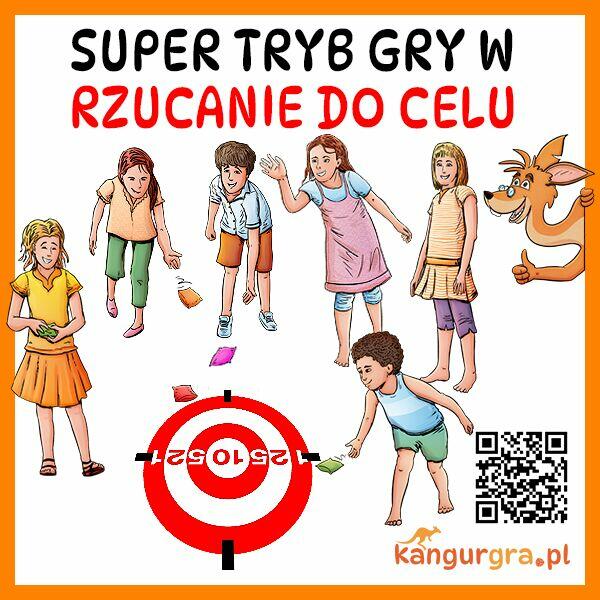 GRA W SZCZURA KOMBO gra podłogowa XXL dla DZIECI do skakania