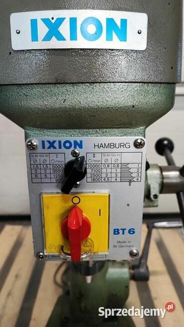 Wiertarka stołowa do metalu Ixion BT 6