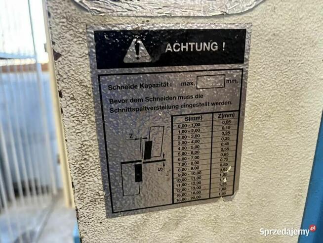 Gilotyna hydrauliczna, nożyce hydrauliczne do blachy Durma