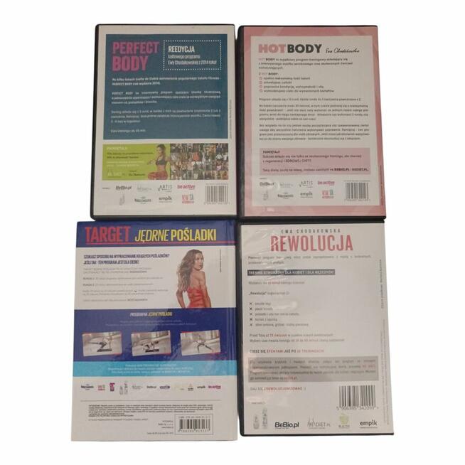 Ewa Chodakowska dvd 4 sztuki Target Rewolucja Perfect Body