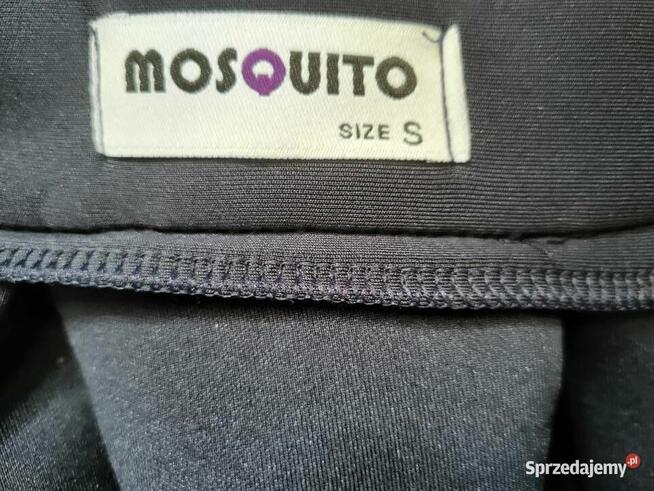 Granatowa spódnica Mosquito S(36) z kieszeniami Długość 57cm