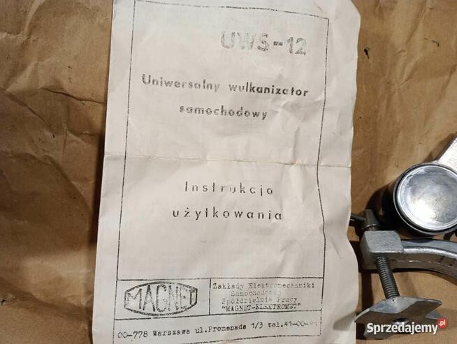 wulkanizator turystyczny na 12V