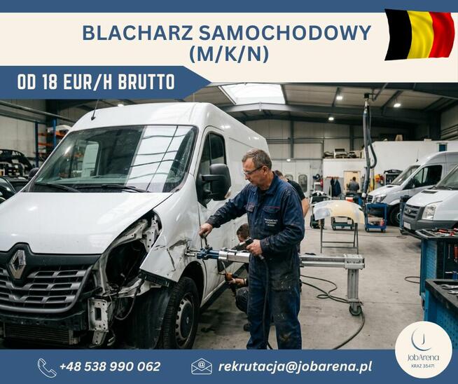 Blacharz samochodowy (M/K/N)- Belgia – Antwerpia