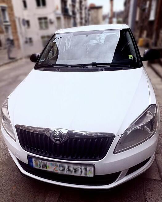 Skoda Fabia 2 2014 r. Benzyna biała kombi