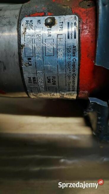 Młot hydrauliczny Atlas Copco + agregat