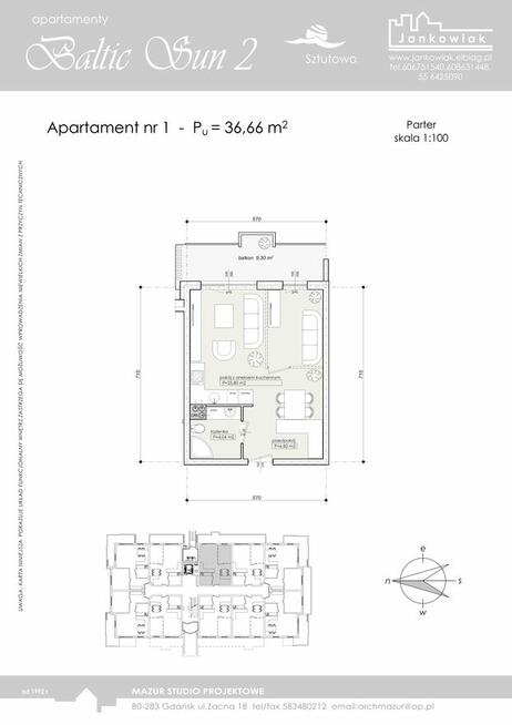 BALTIC SUN 2 - własne apartamenty z basenem nad morzem