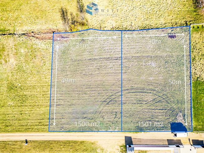 Działka Kątno gm. Ostróda