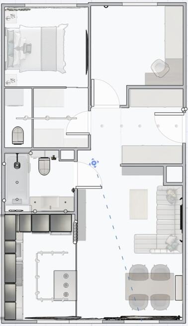 3 pokojowy apartament o podwyższonym standardzie