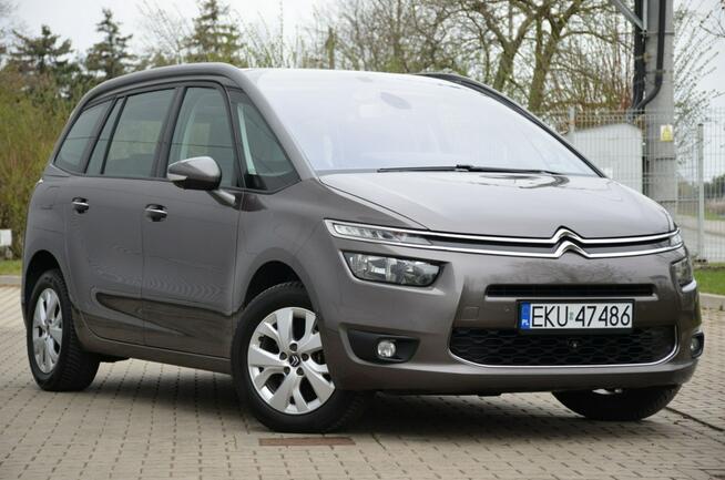Citroen C4 Grand Picasso 1.6Blue HDI 120KM Parnoama Masaże Skóra Kamera 360 Navi Bliss As.park