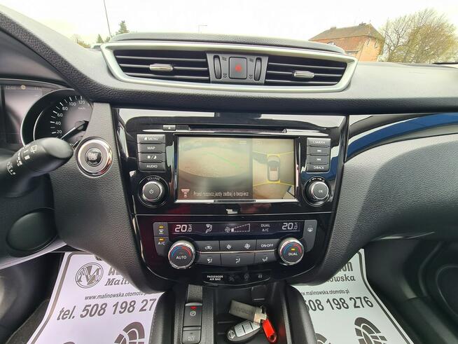 Nissan Qashqai SzklanyDach Navi 2xPDC Kamera 360* Led Radar Asystent Wolne Ręce Alu