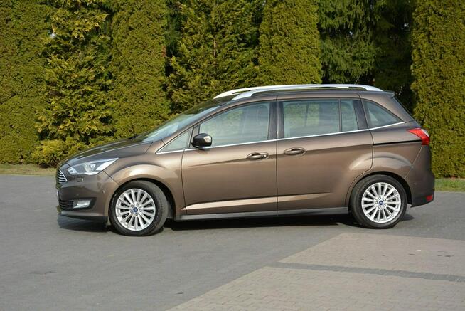 Ford Grand C-MAX Lift T-foteli Radar ACC Xenon LED Navi BLiS Sony El. klapa Alu17"
