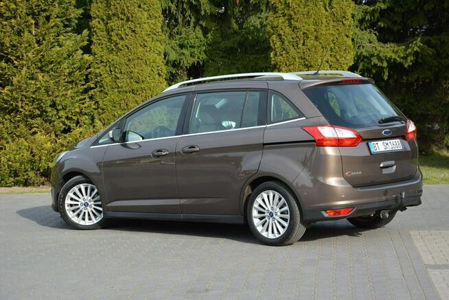 Ford Grand C-MAX Lift T-foteli Radar ACC Xenon LED Navi BLiS Sony El. klapa Alu17"