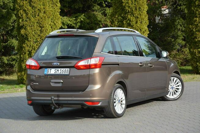 Ford Grand C-MAX Lift T-foteli Radar ACC Xenon LED Navi BLiS Sony El. klapa Alu17"